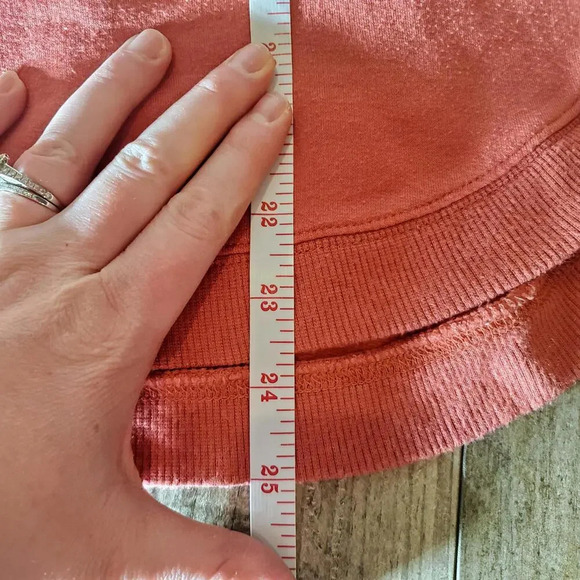 JoyLab Melon Pink Pullover Crewneck Sweatshirt Women's Size Medium - Picture 10 of 15